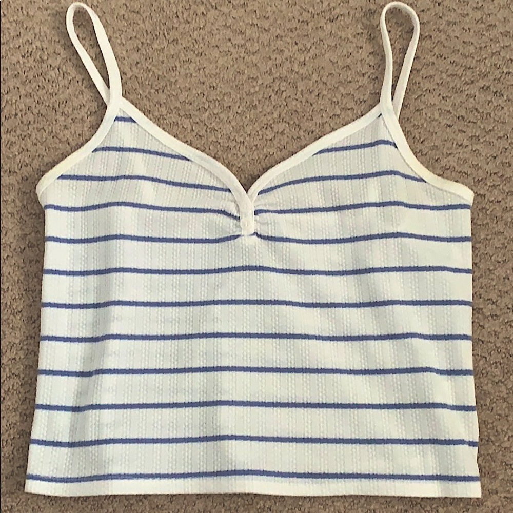 striped tank top